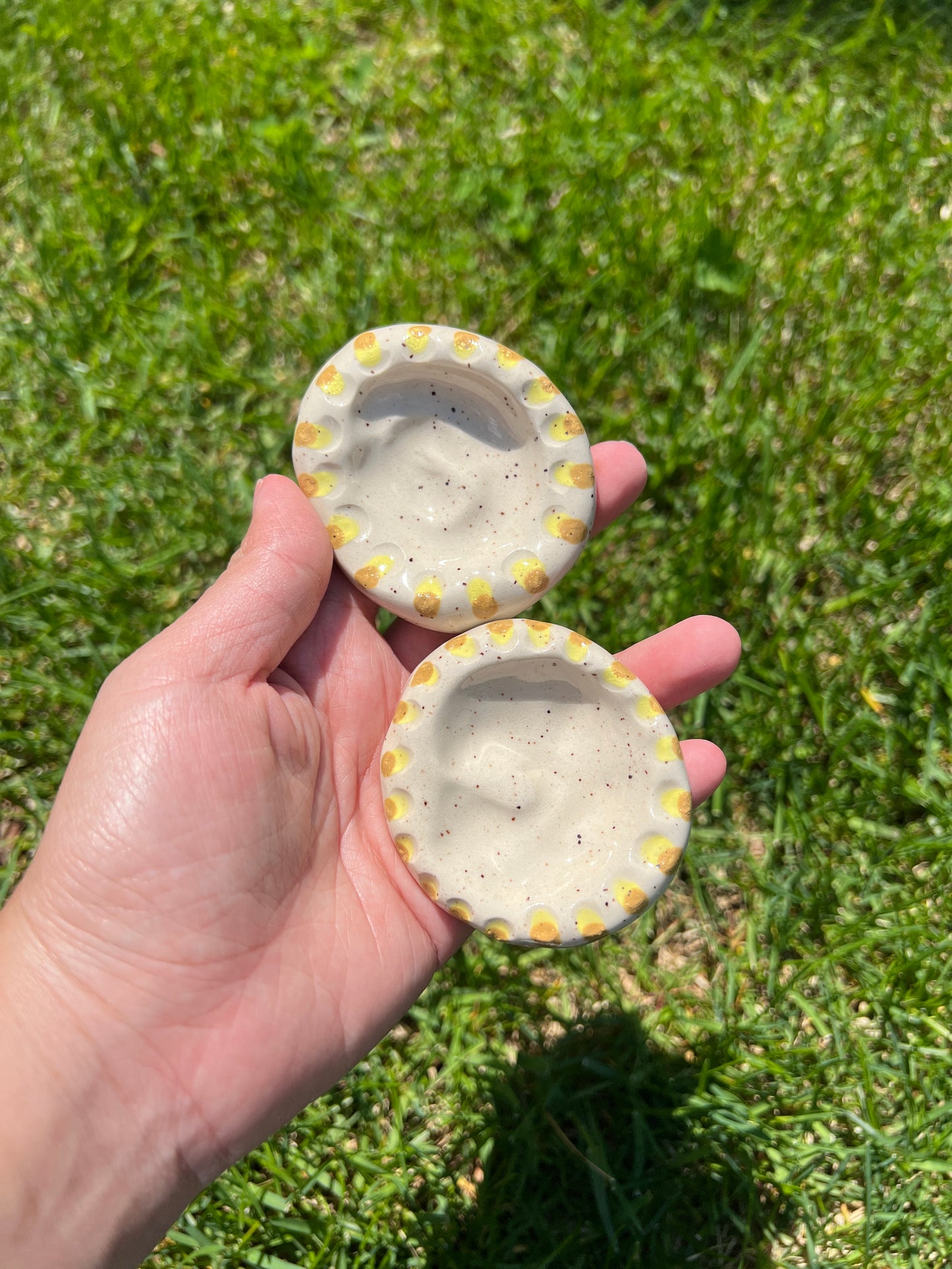 Blotchy Spotted Mini Dish