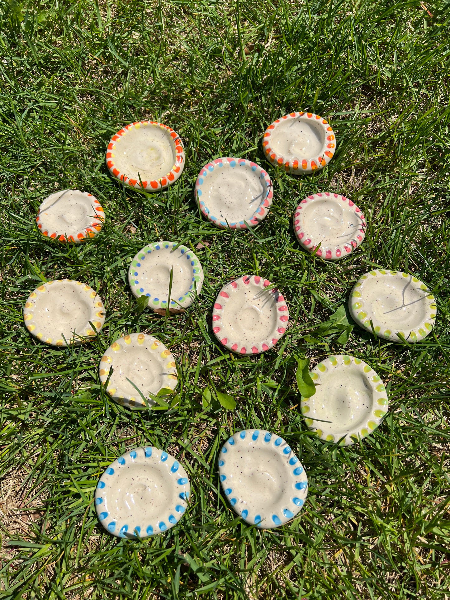 Blotchy Spotted Mini Dish