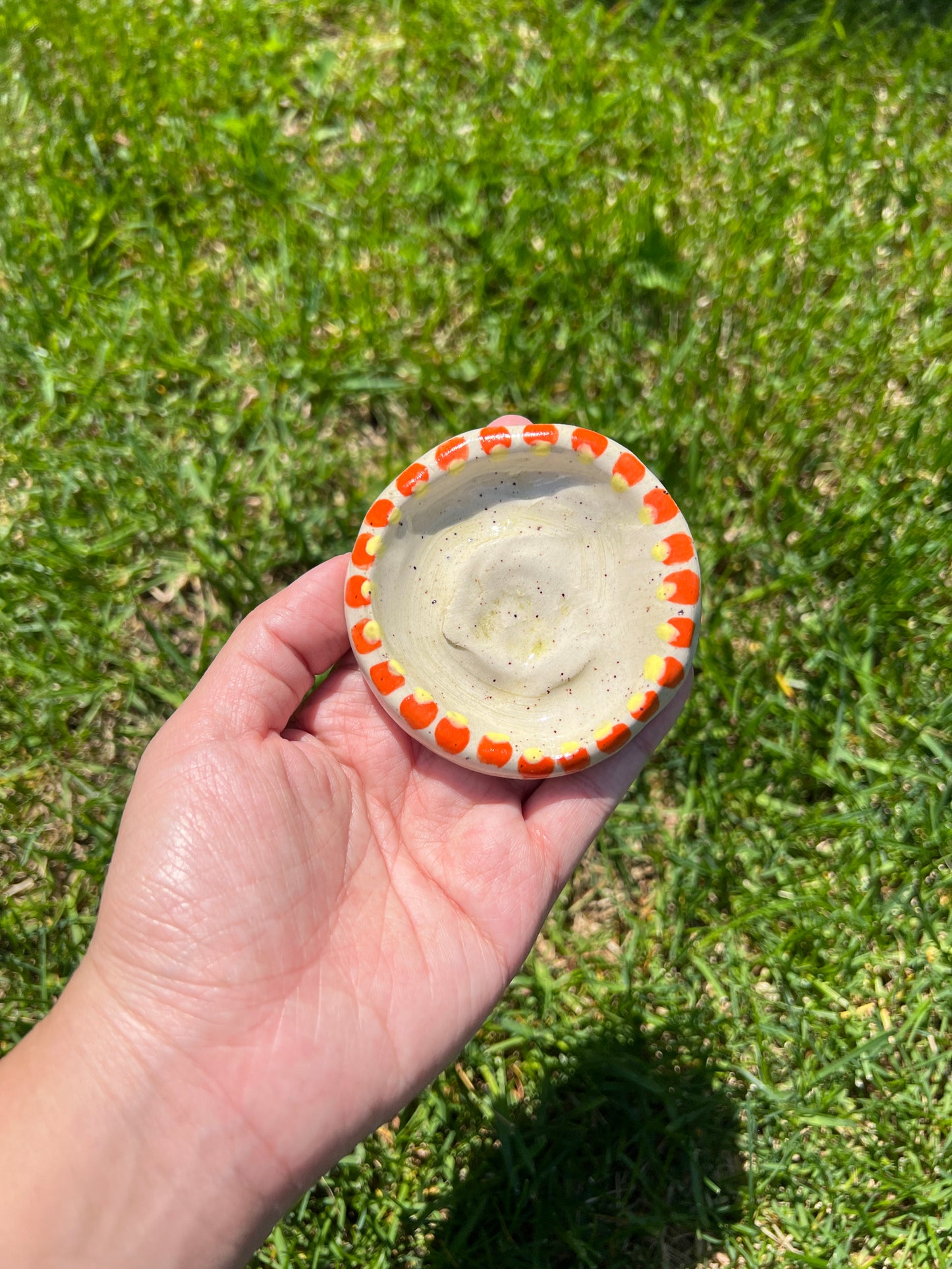 Blotchy Spotted Mini Dish