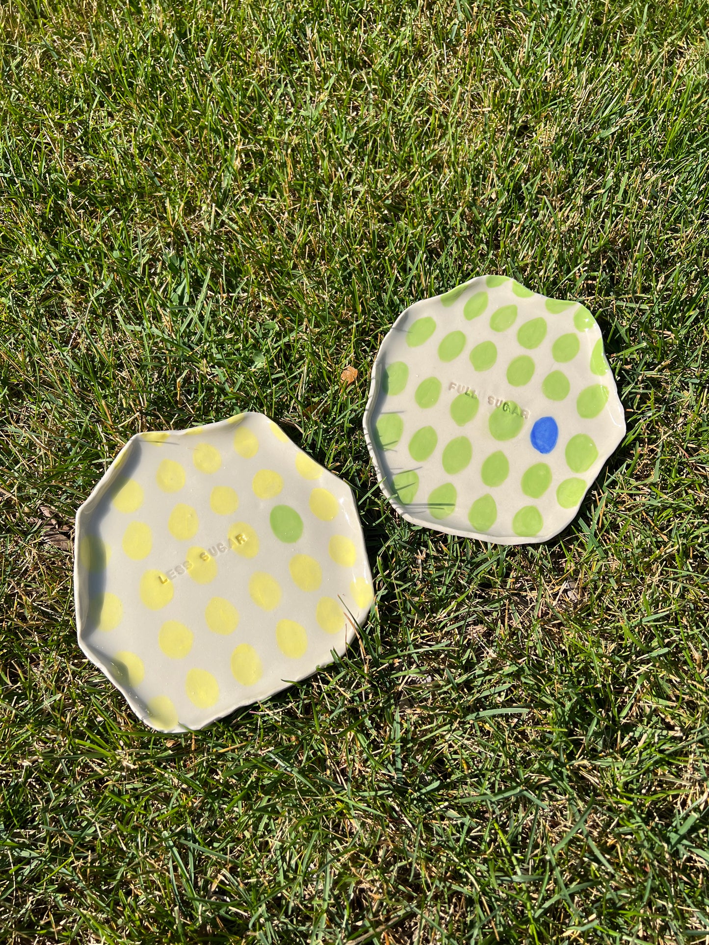 Less Sugar Dish Plate
