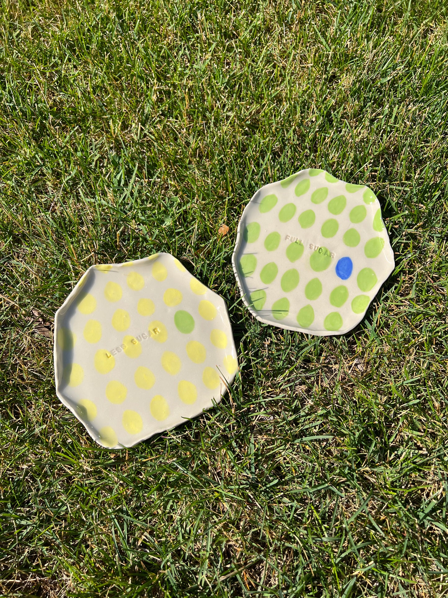 Less Sugar Dish Plate