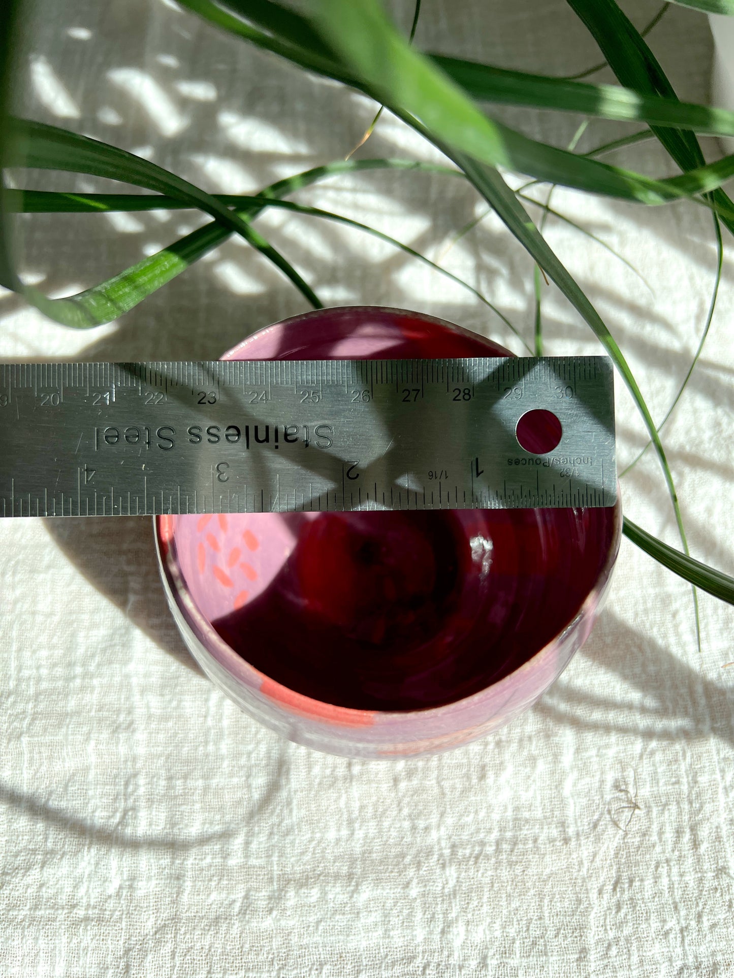 Purple & English Rose Matcha Cup