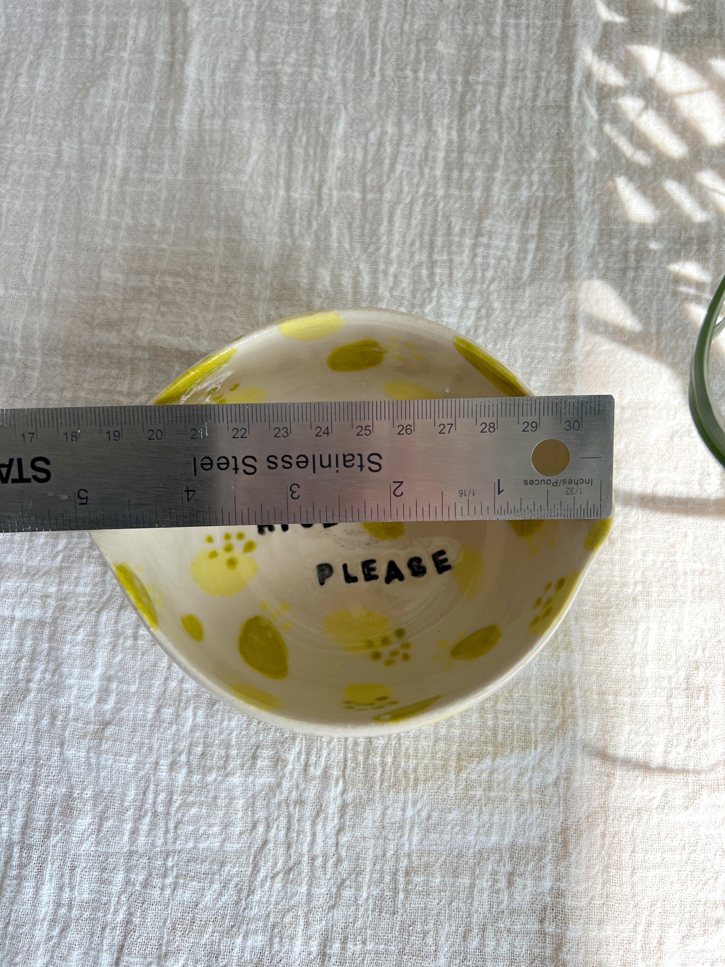 'Extra Rice Please' Bowl With Chopstick Rest