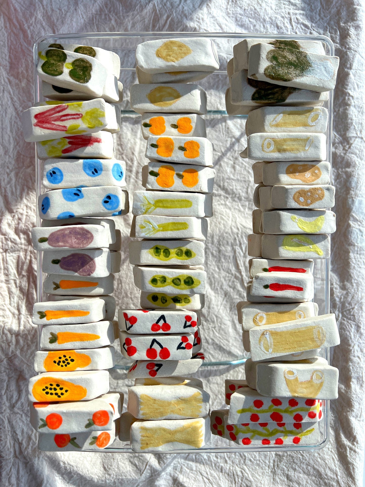 Banana Fruity Ceramic Eraser