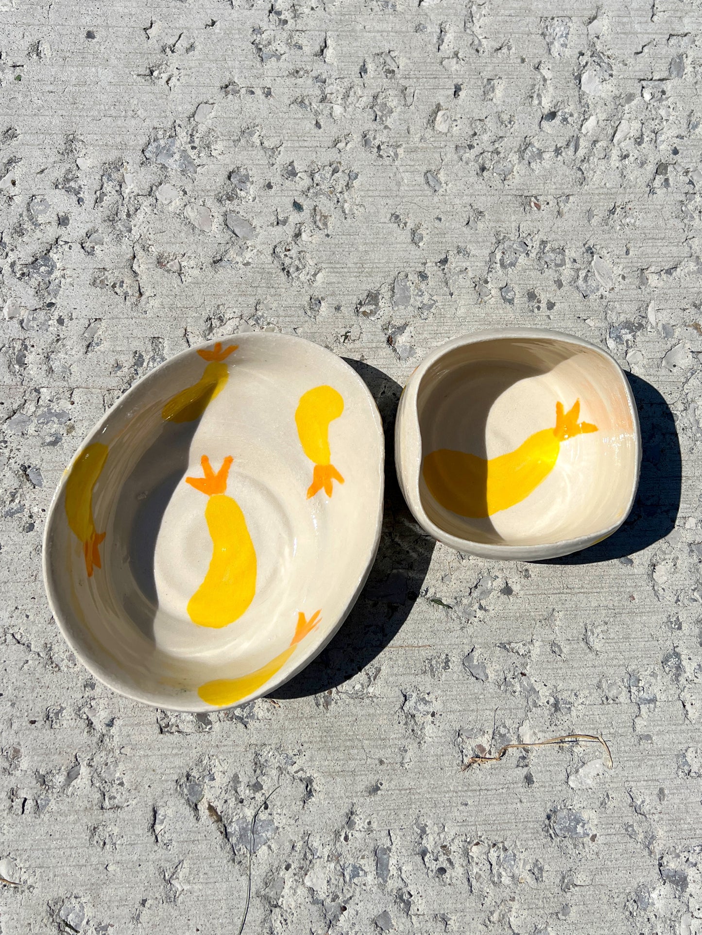 Shrimp Tempura Matching Bowl & Cup