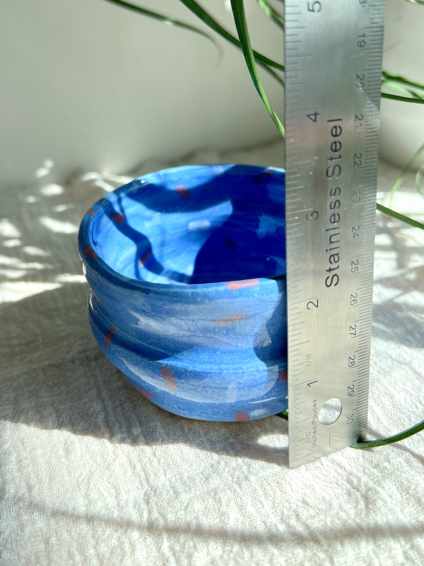 Blue Sprinkle Matcha Cup