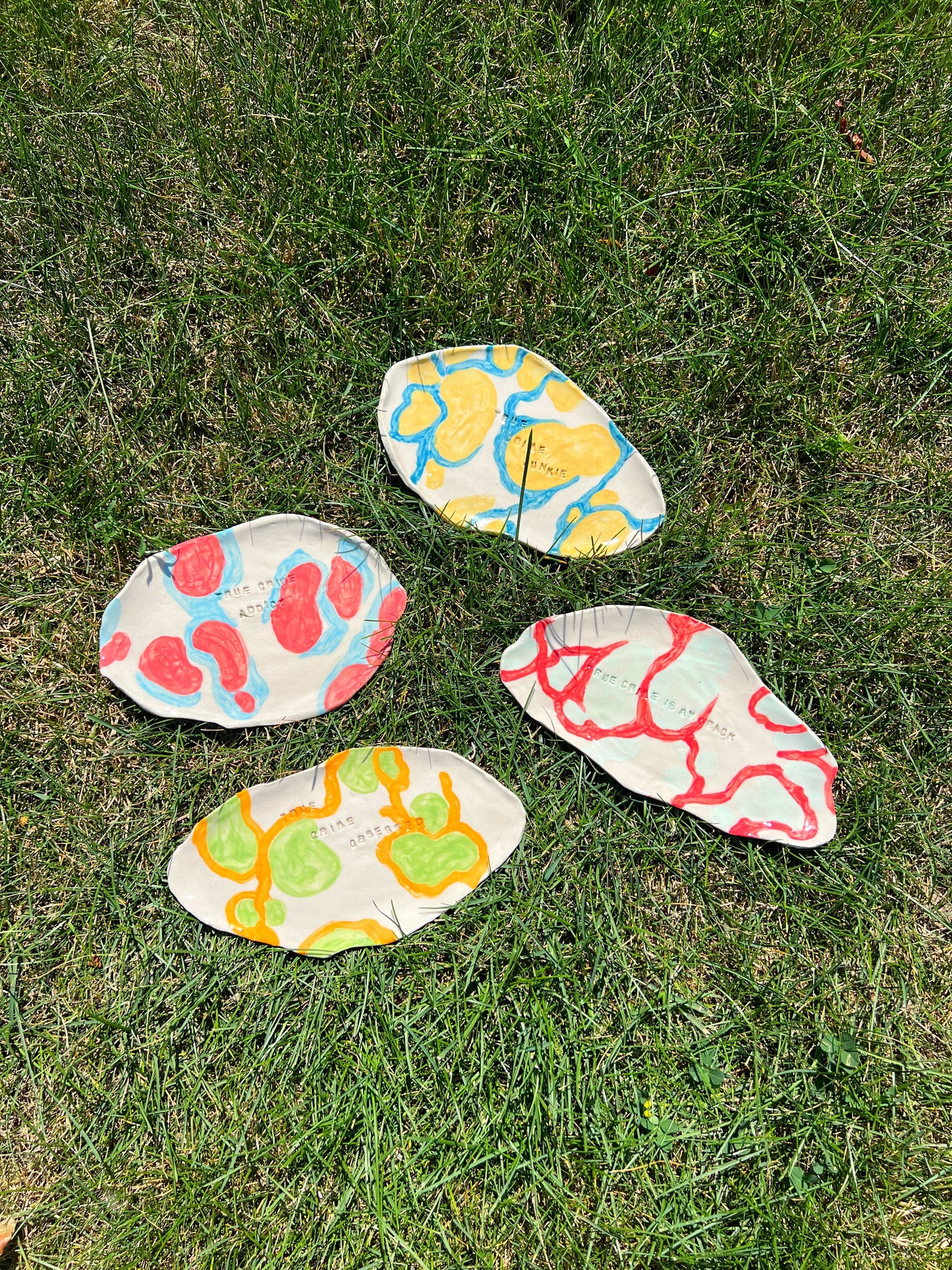 True Crime Junkie Lava Lamp Plate