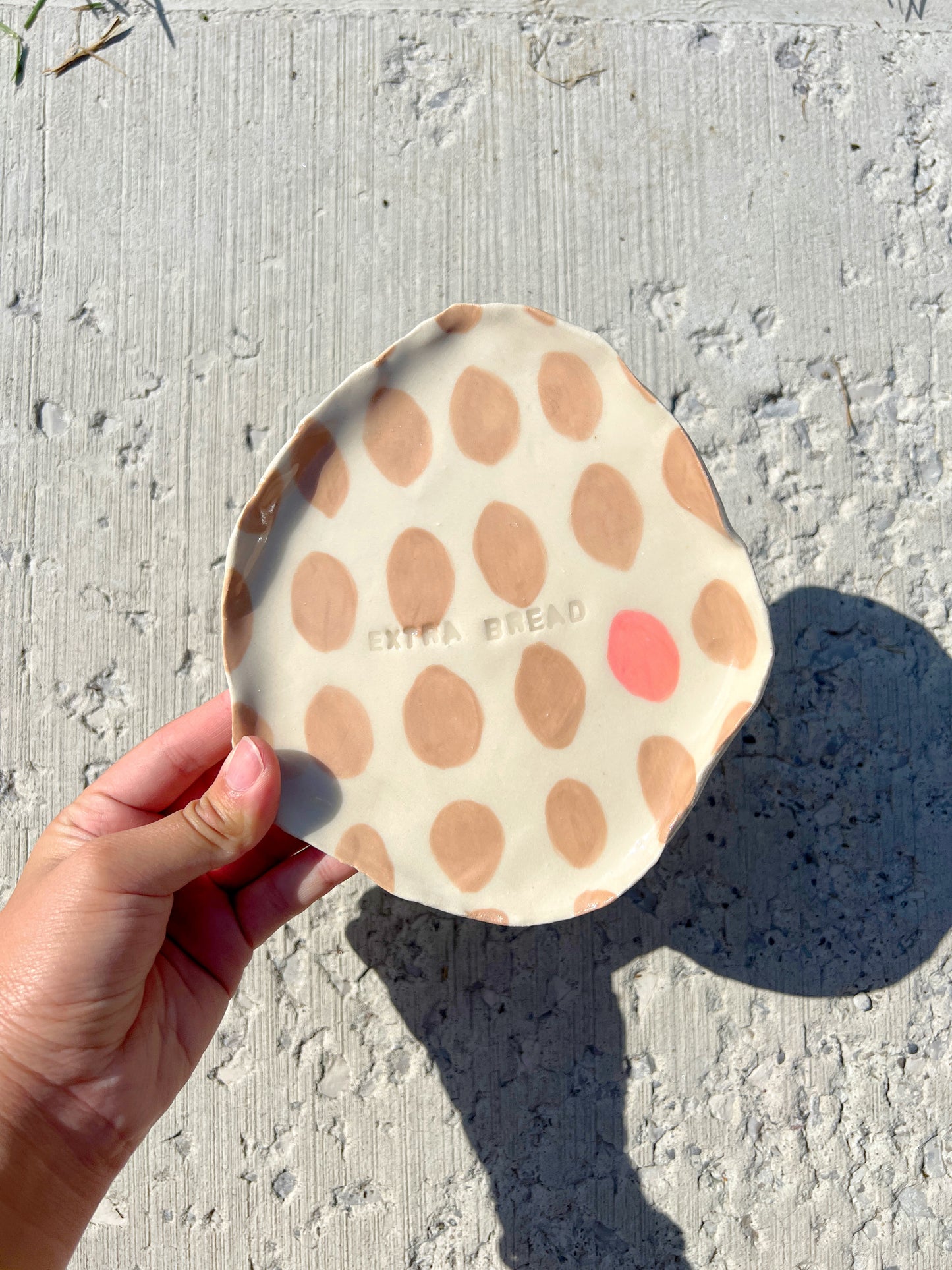 Extra Bread Dish Plate
