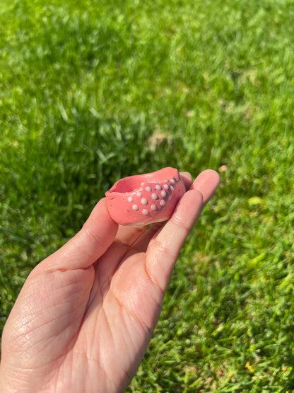 Mini Gloopy Stone Ring Dish