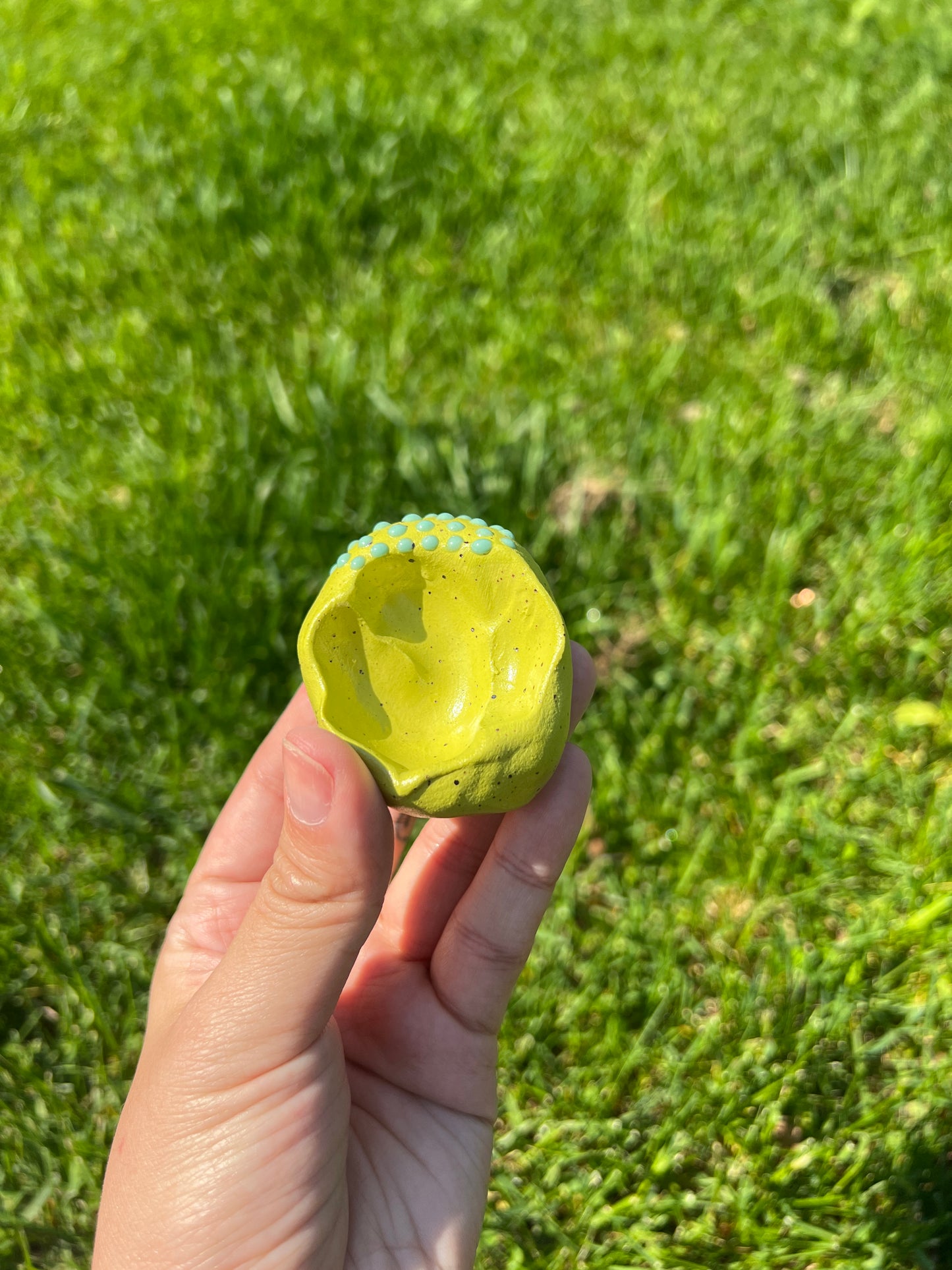 Mini Gloopy Stone Ring Dish