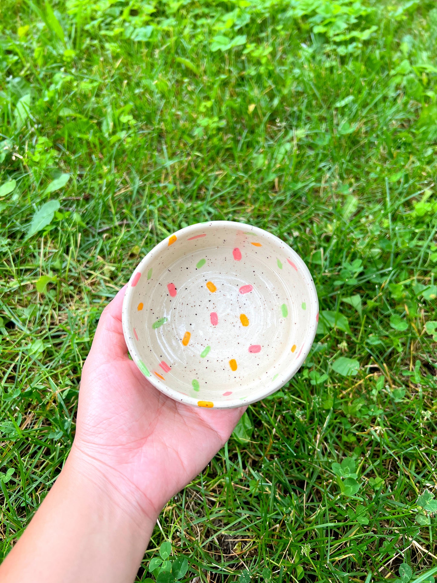 Spring Confetti Bowl