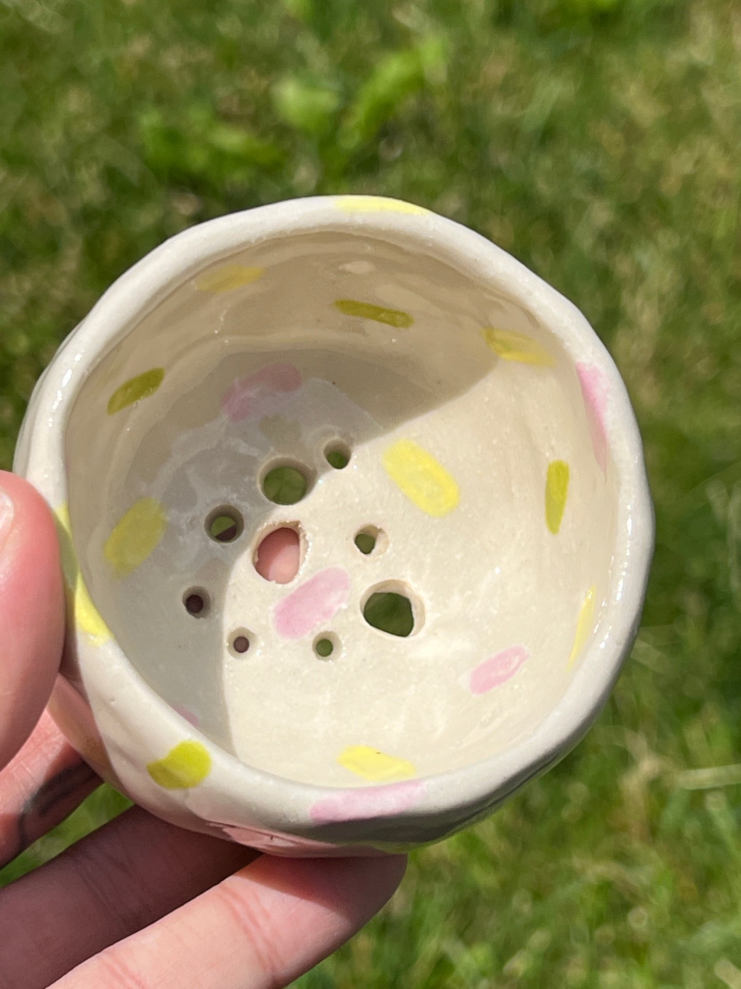 Lemonade Confetti Single Serve Berry Washer