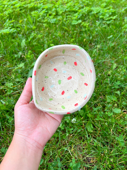 Guava Lime Confetti Bowl