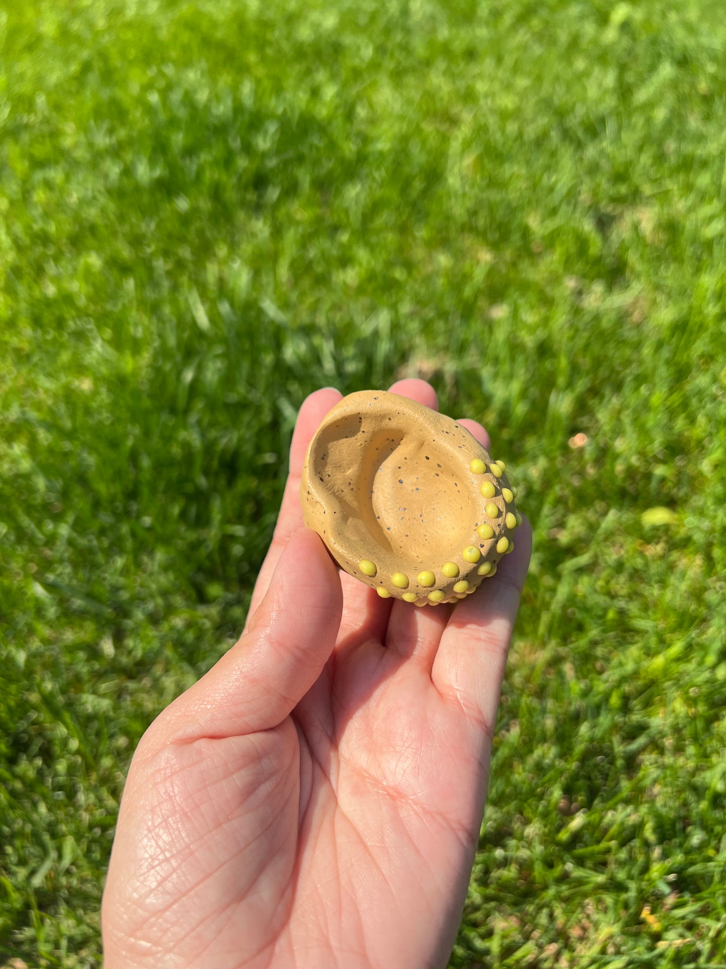 Mini Gloopy Stone Ring Dish