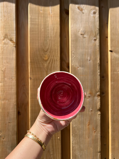 English Rose Multicolour Blobby Cup