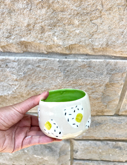 Seaweed Green Onigiri Matcha Bowl Cup