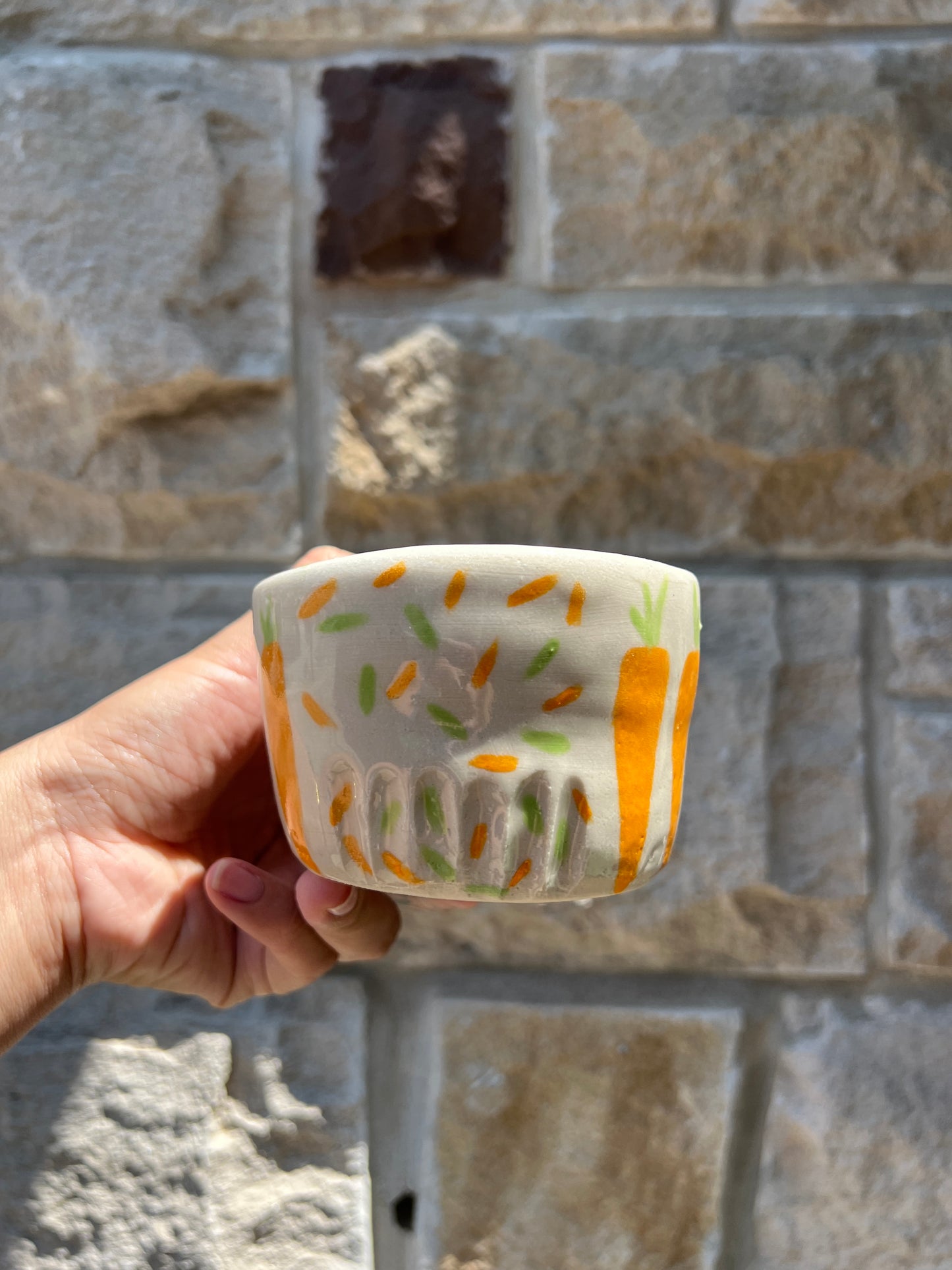 Carrot Sprinkle Cup