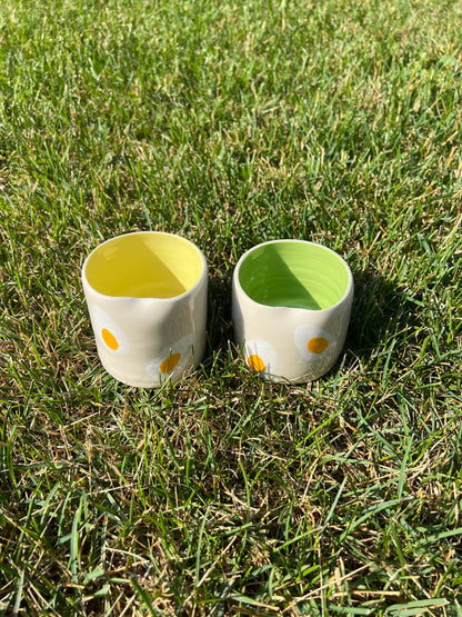 Yellow Eggie Cup With Lip