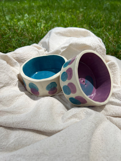 Black Currant Pet Bowl Set