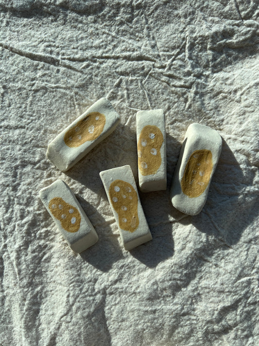 Potato Veggie Ceramic Eraser