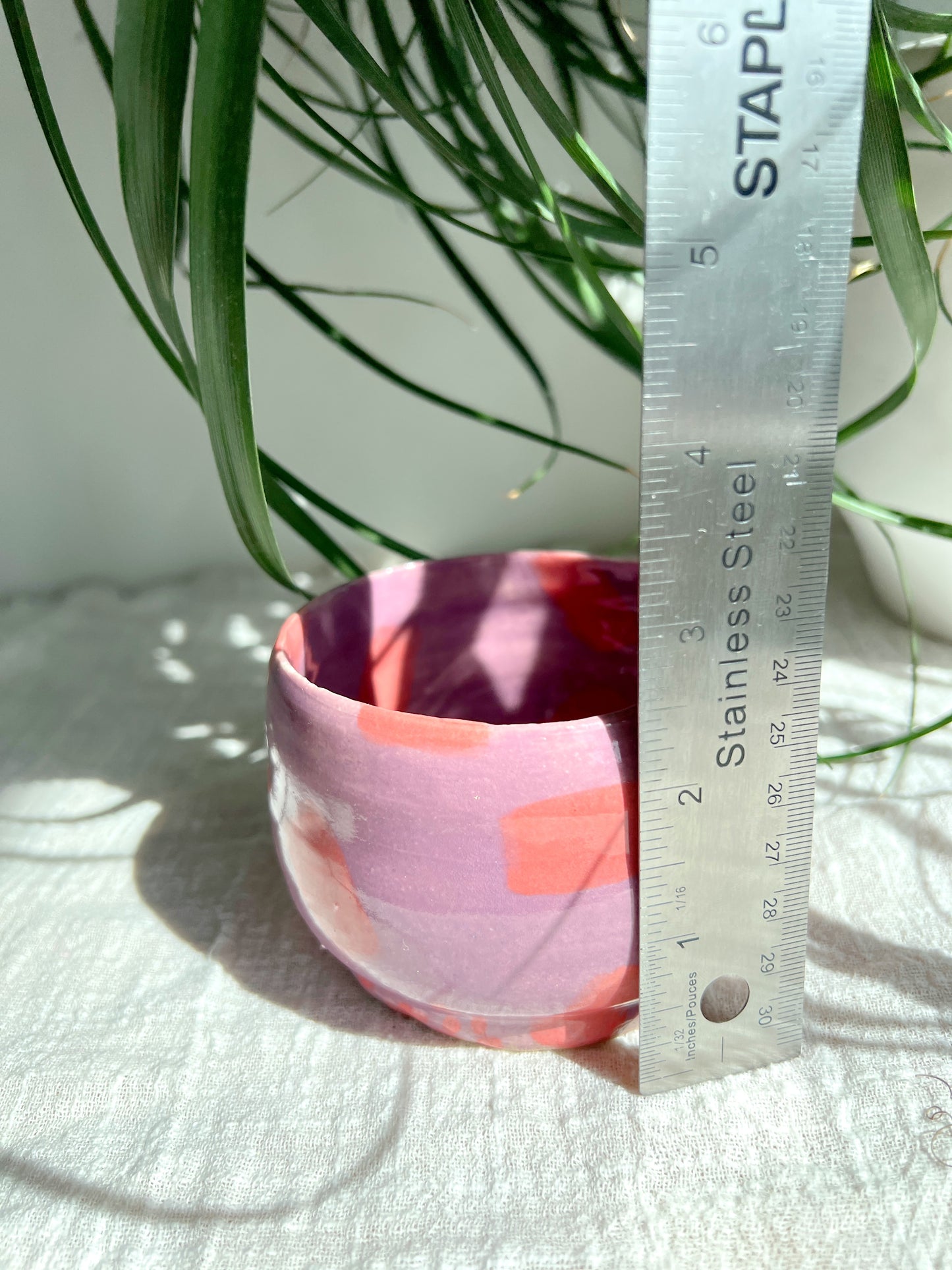 Purple & English Rose Matcha Cup