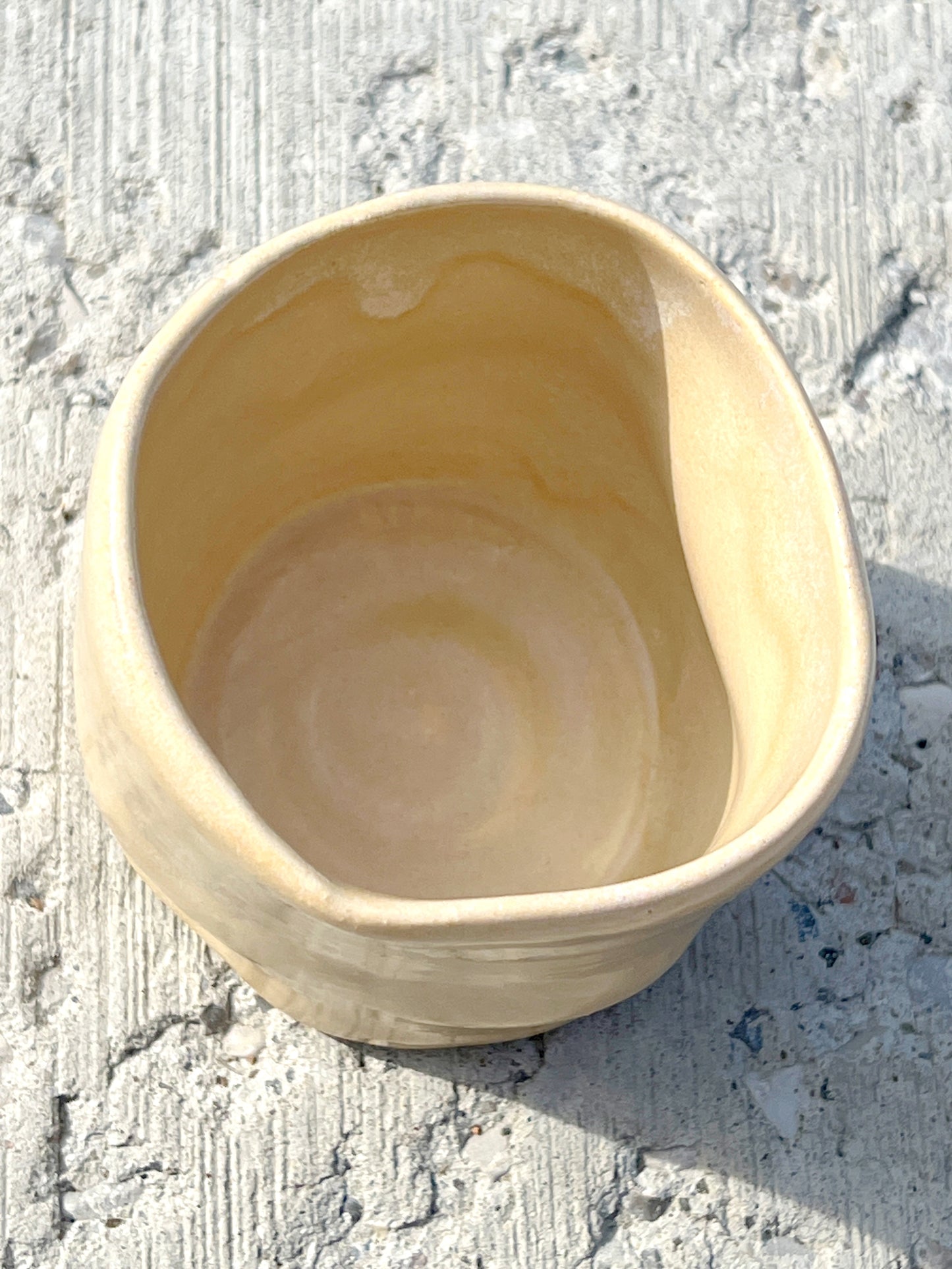 Wheat Wavy Cup