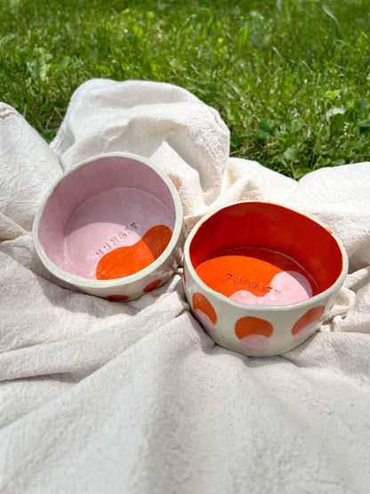 Guava Pet Bowl Set