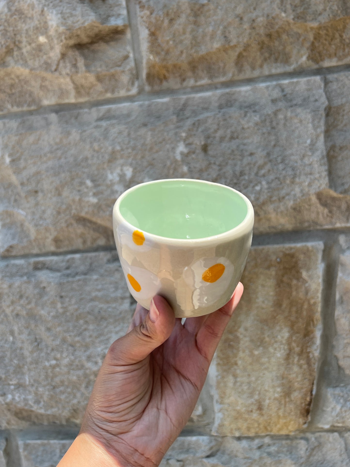 Mint Sunnyside Eggie Cup