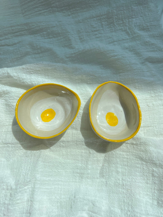 Yellow Eggie Mini Sauce Bowls *2PCS*