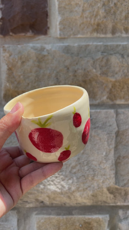 Tomato Matcha Bowl Cup