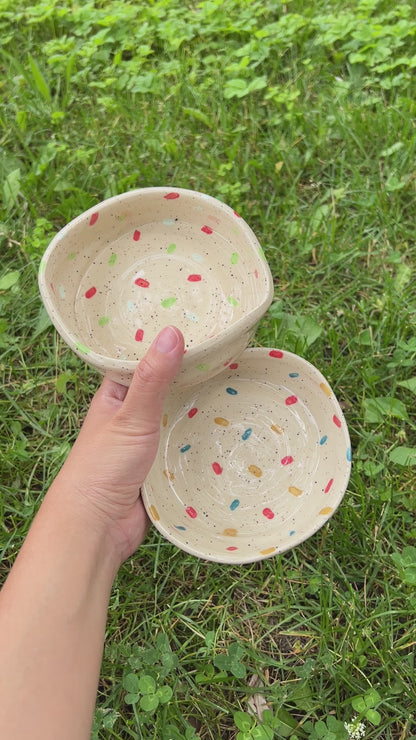 Guava Lime Confetti Bowl