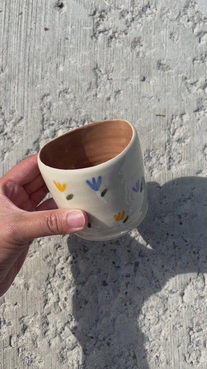 Tan Tulip Cup