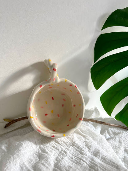 Red Pink Dandelion Sprinkle Mug