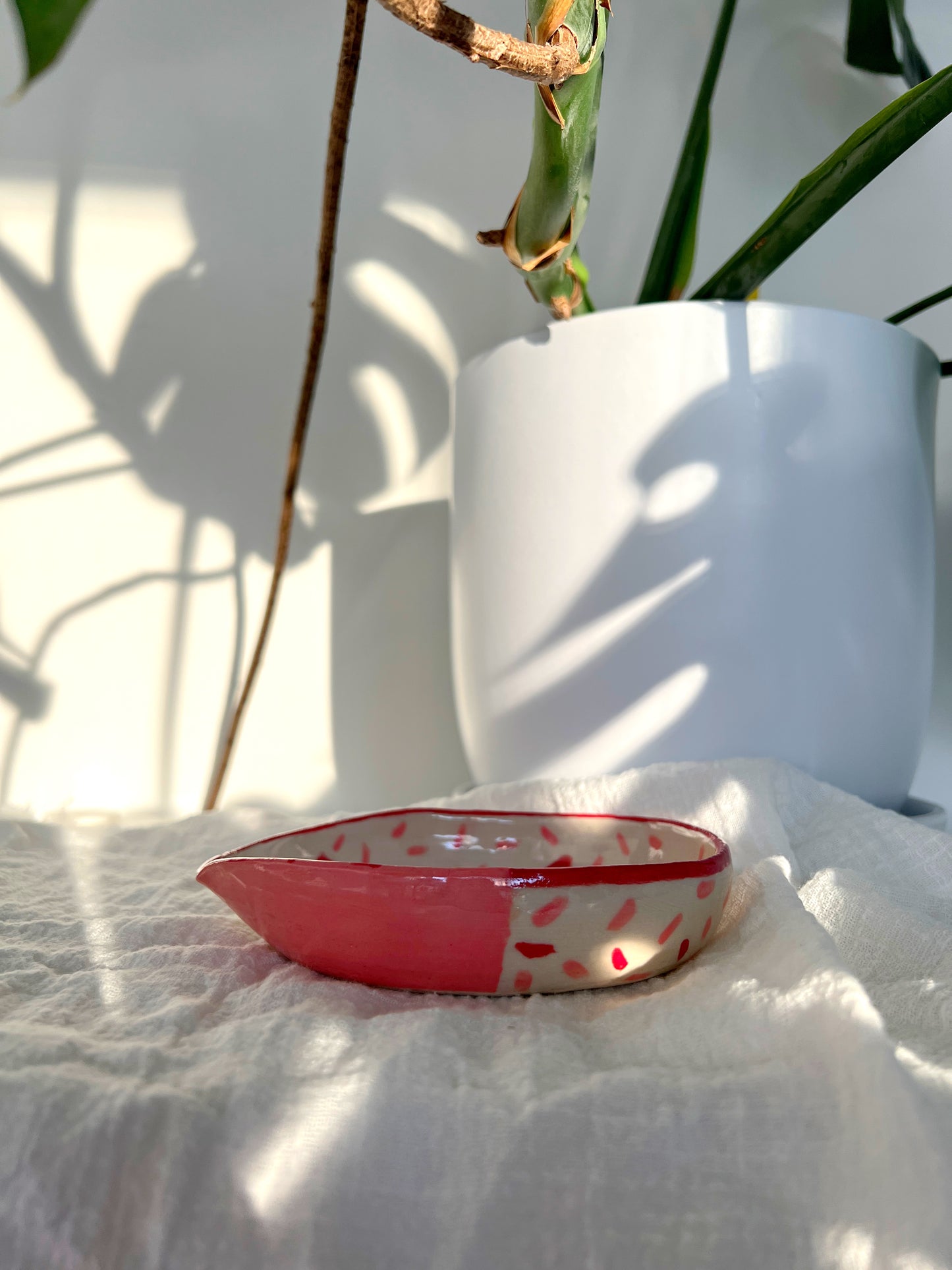 Red & Pink Velvet Sprinkle Bowl